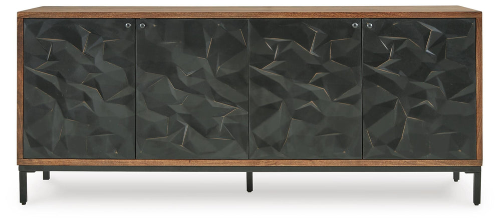 Dorannby Accent Cabinet - Black (4)