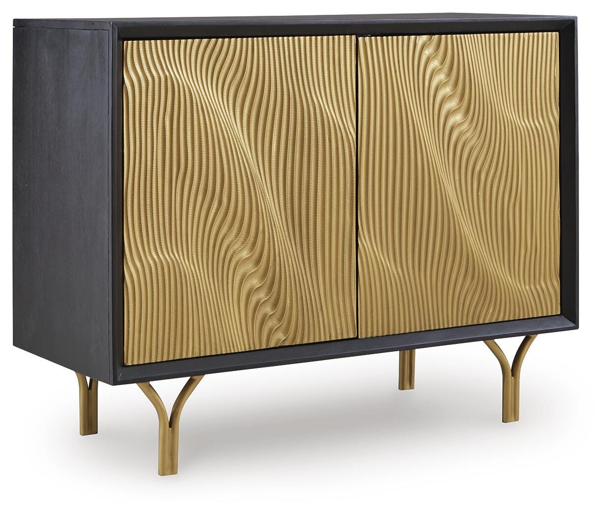 Tayner Accent Cabinet - Black (1)