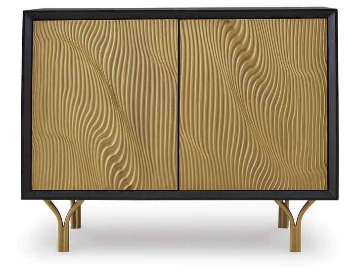 Tayner Accent Cabinet - Black (4)