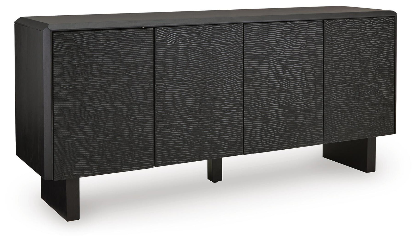 Farrelmore Accent Cabinet - Black (1)