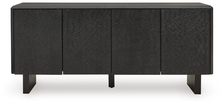 Farrelmore Accent Cabinet - Black (4)