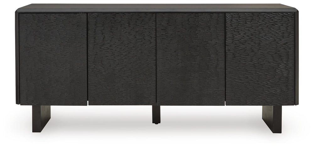 Farrelmore Accent Cabinet - Black (4)