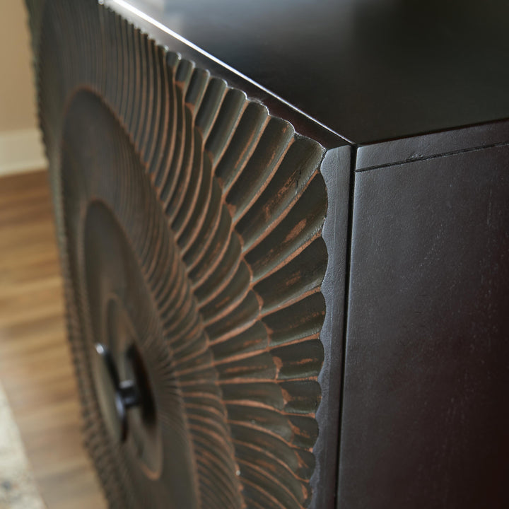 Fosterman Accent Cabinet - Black (6)