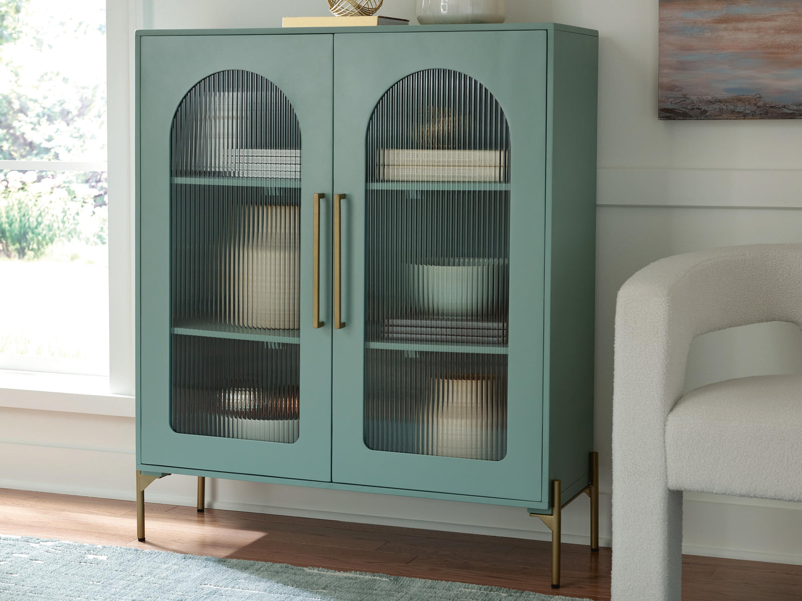 Adwen Accent Cabinet - Green (2)