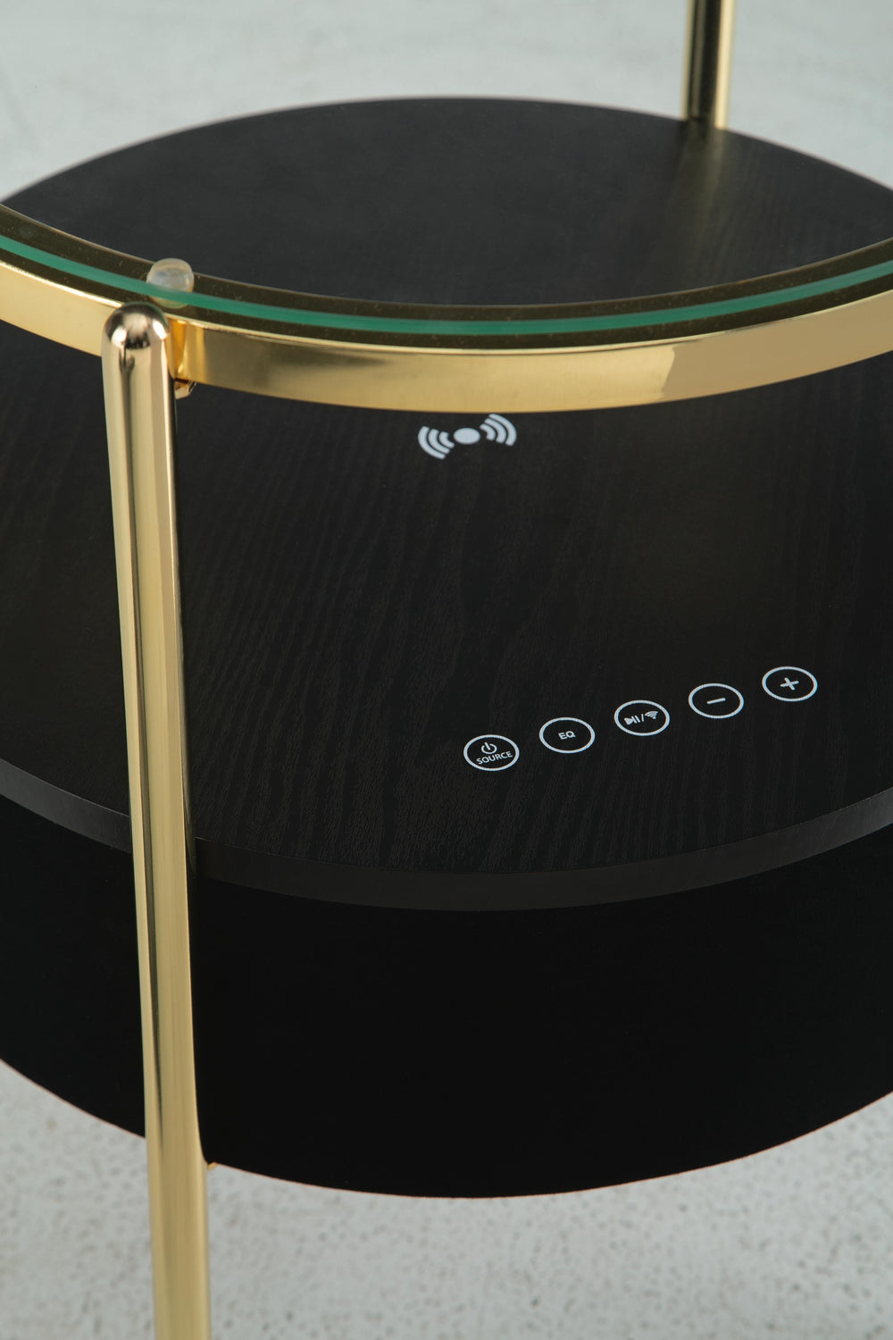 Nedman Accent Table with Speaker - Black (9)
