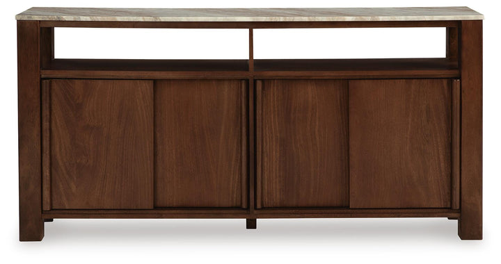Tobinville Accent Cabinet - Dark Brown (4)