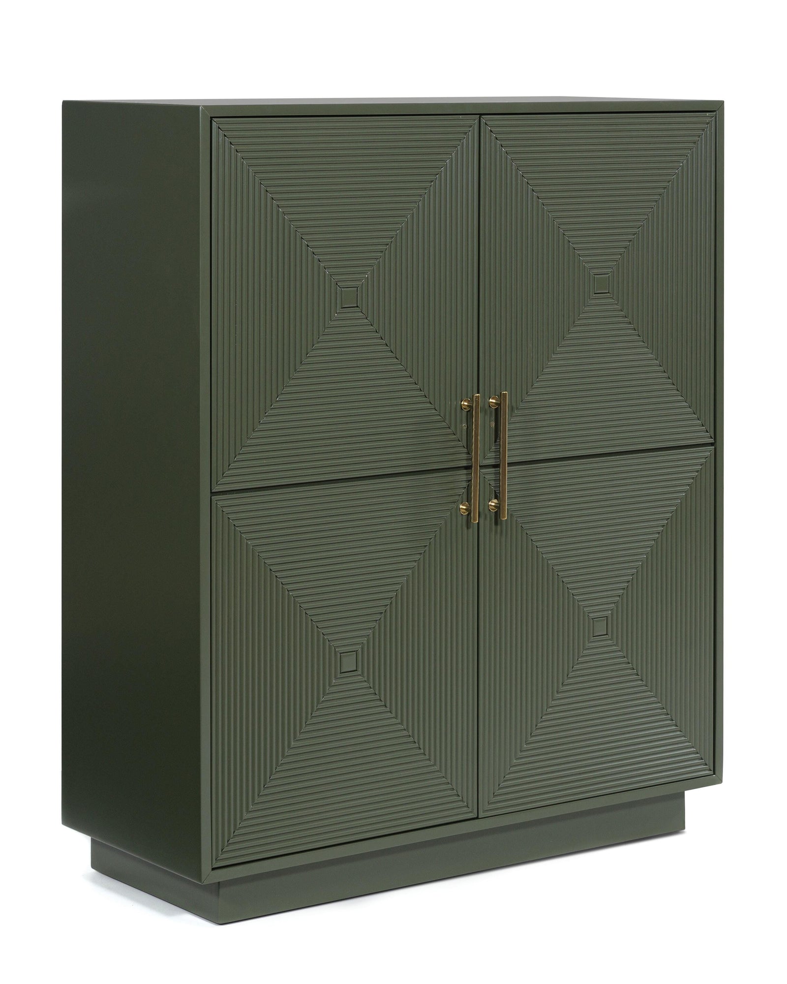 Geirwood Accent Cabinet - Dark Green (1)