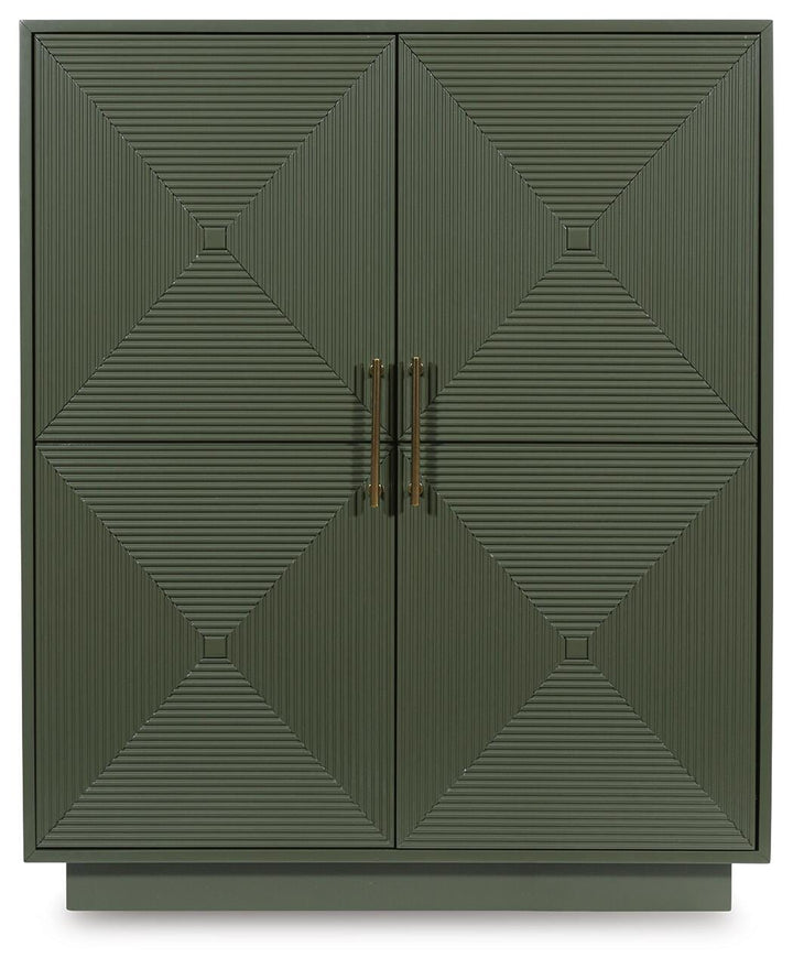 Geirwood Accent Cabinet - Dark Green (3)