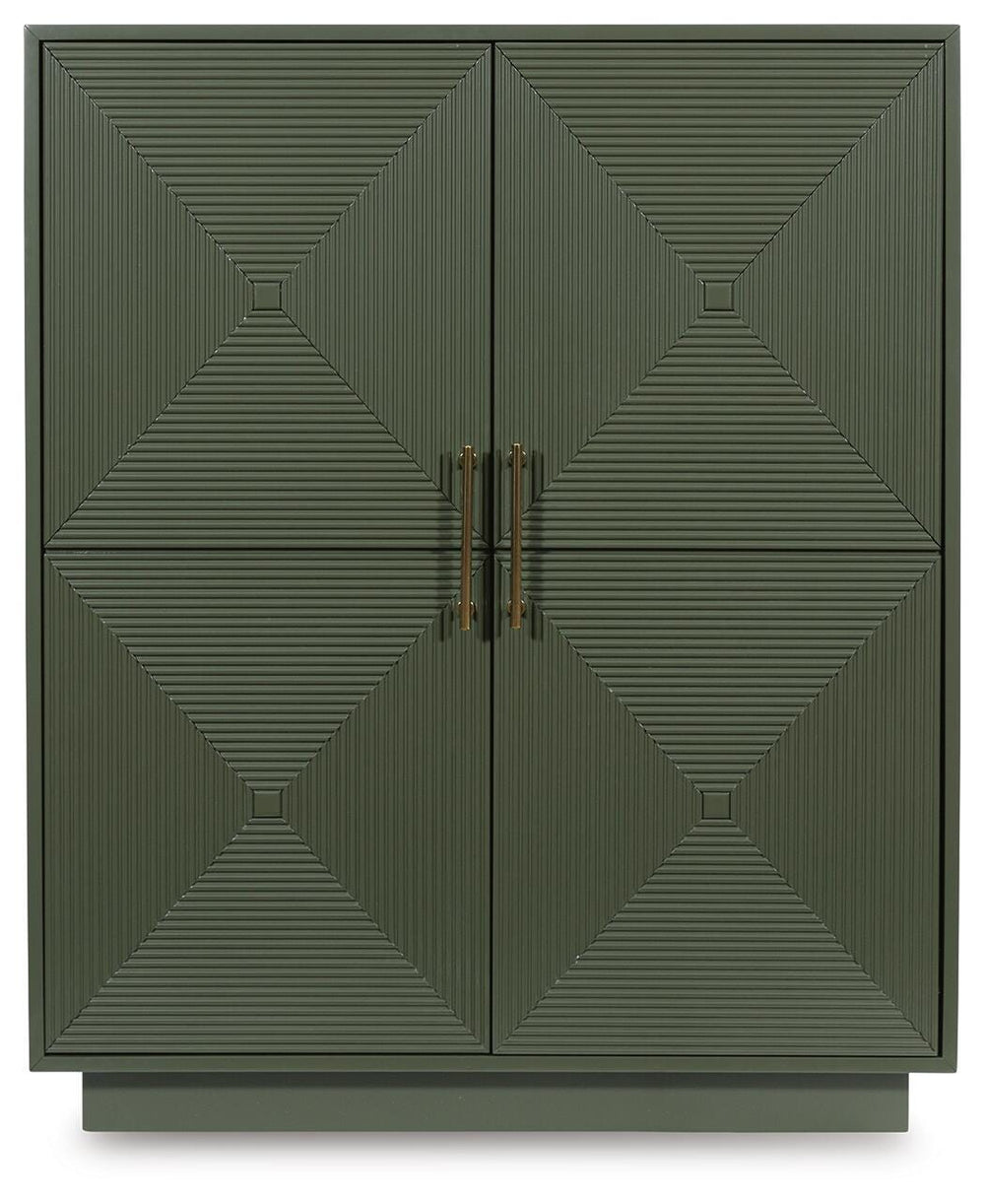 Geirwood Accent Cabinet - Dark Green (3)