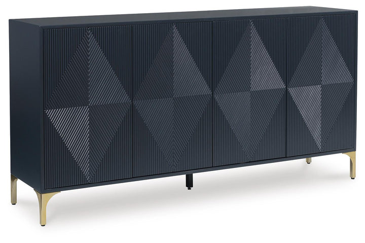 Loirwick Accent Cabinet - Blue (1)