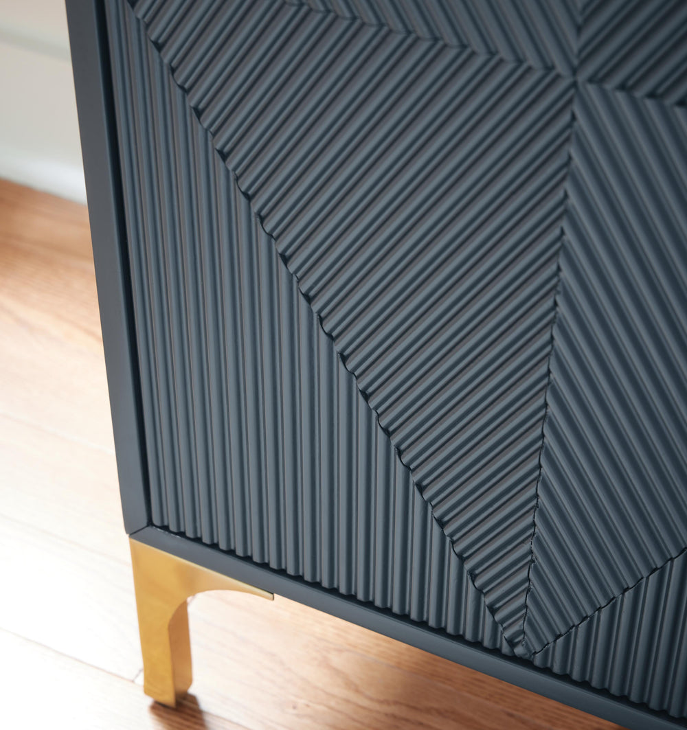 Loirwick Accent Cabinet - Blue (9)