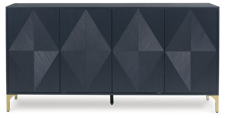Loirwick Accent Cabinet - Blue (3)