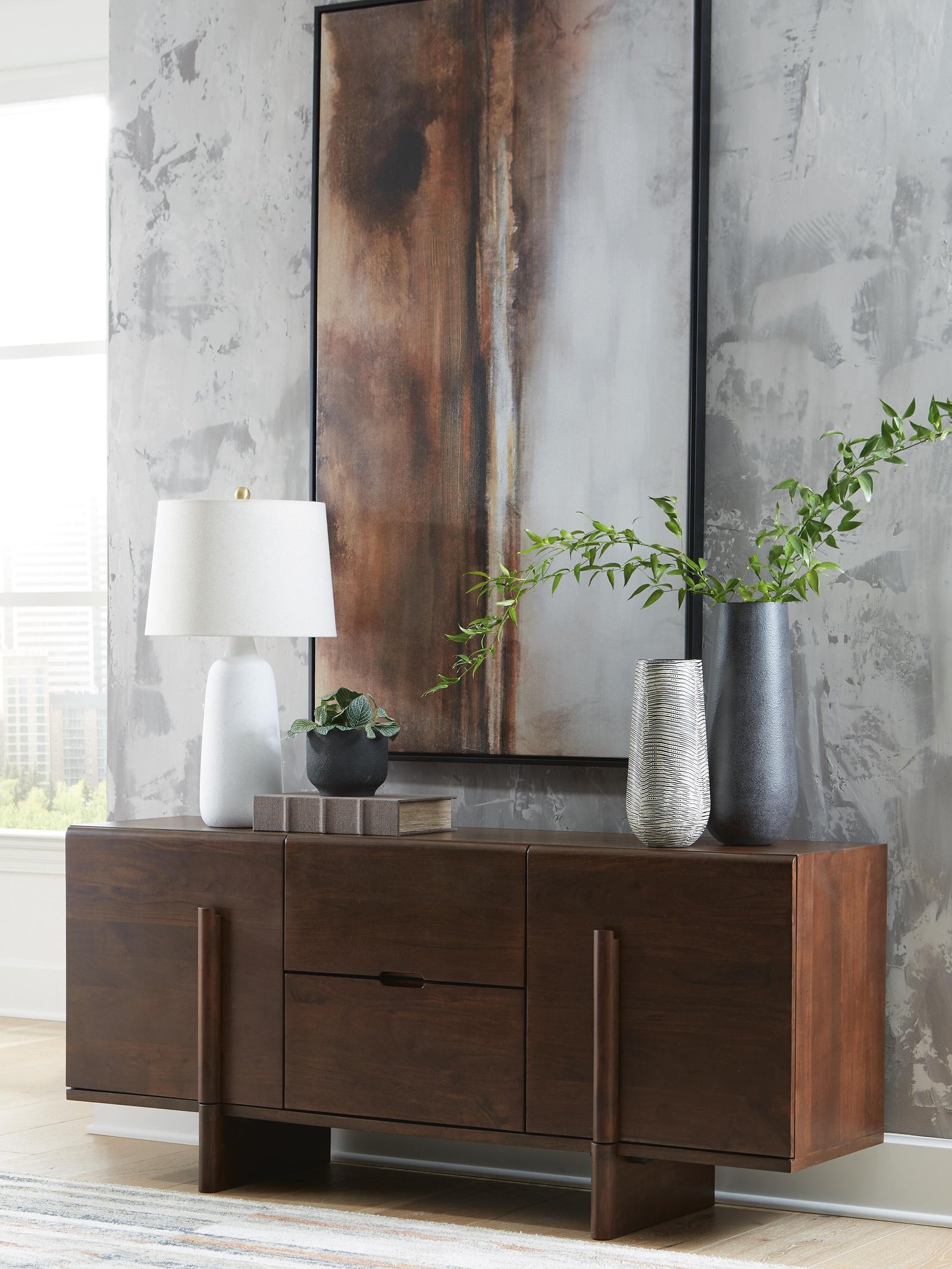 Kydler Accent Cabinet - Dark Brown (2)