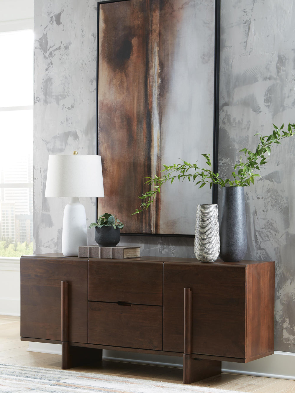 Kydler Accent Cabinet - Dark Brown (2)