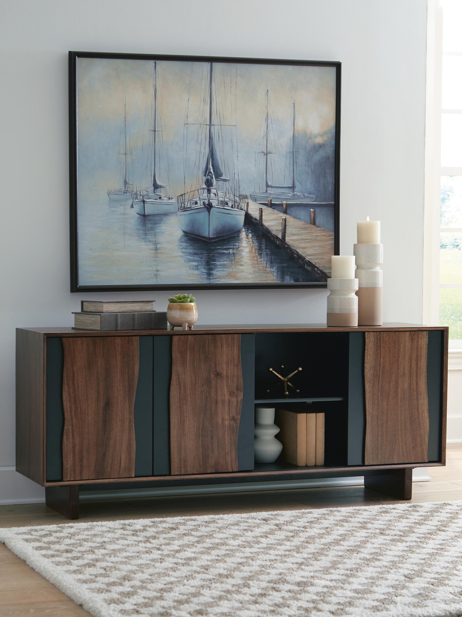 Welby Accent Cabinet - Dark Brown (2)