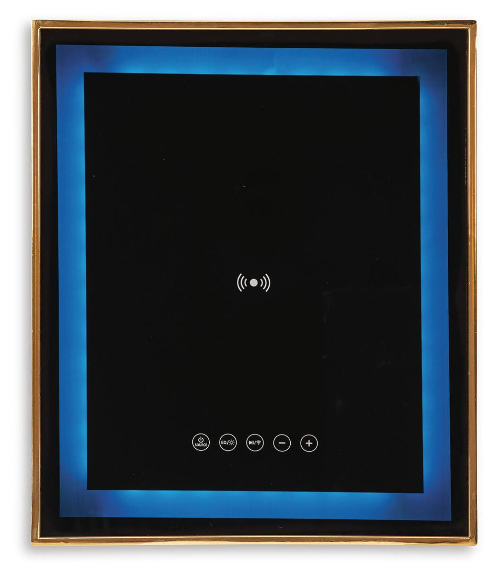 Rexwell Accent Table with Speaker - Black (5)
