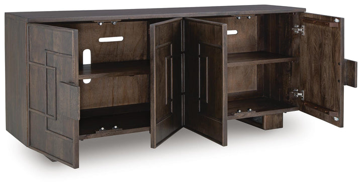 Cato Accent Cabinet - Dark Brown (3)