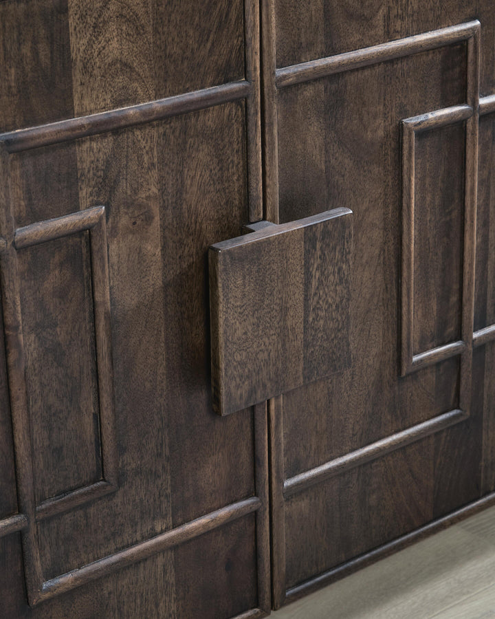 Cato Accent Cabinet - Dark Brown (8)
