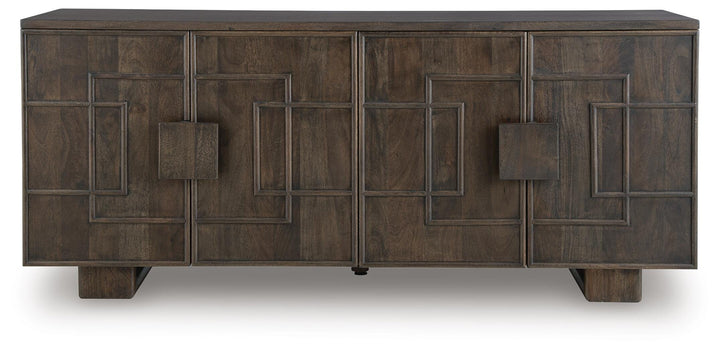Cato Accent Cabinet - Dark Brown (4)