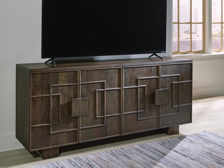 Cato Accent Cabinet - Dark Brown (6)