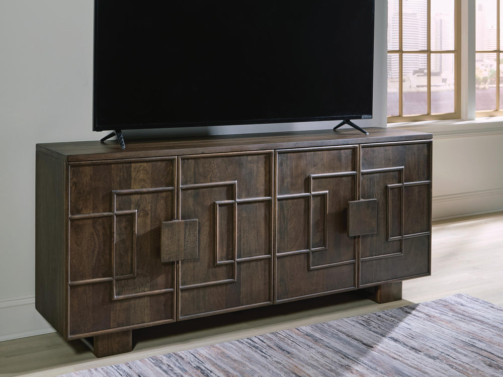 Cato Accent Cabinet - Dark Brown (6)