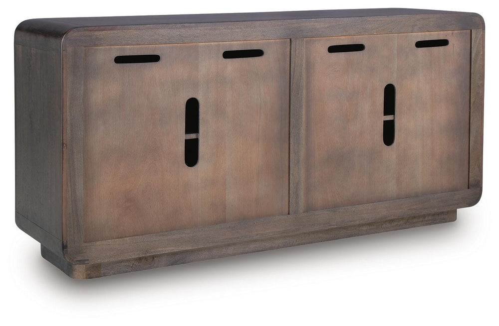 Elliston Accent Cabinet - Dark Brown (5)