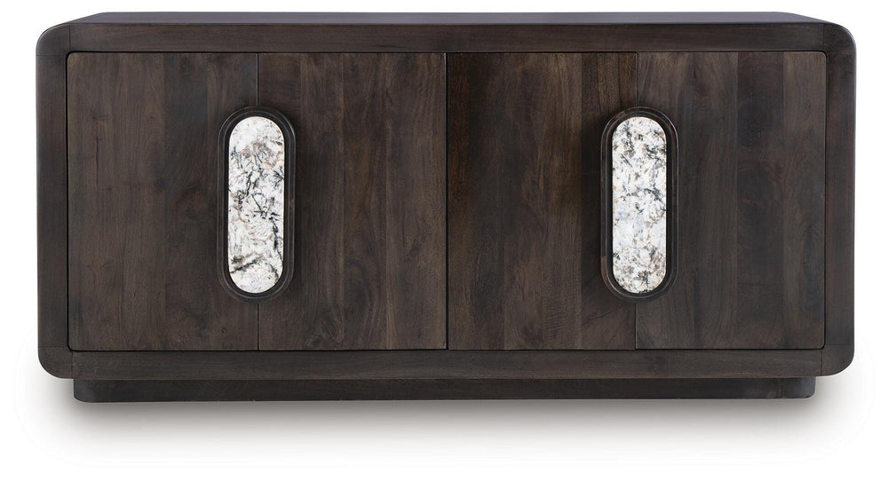 Elliston Accent Cabinet - Dark Brown (4)