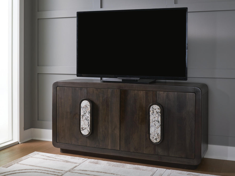Elliston Accent Cabinet - Dark Brown (6)