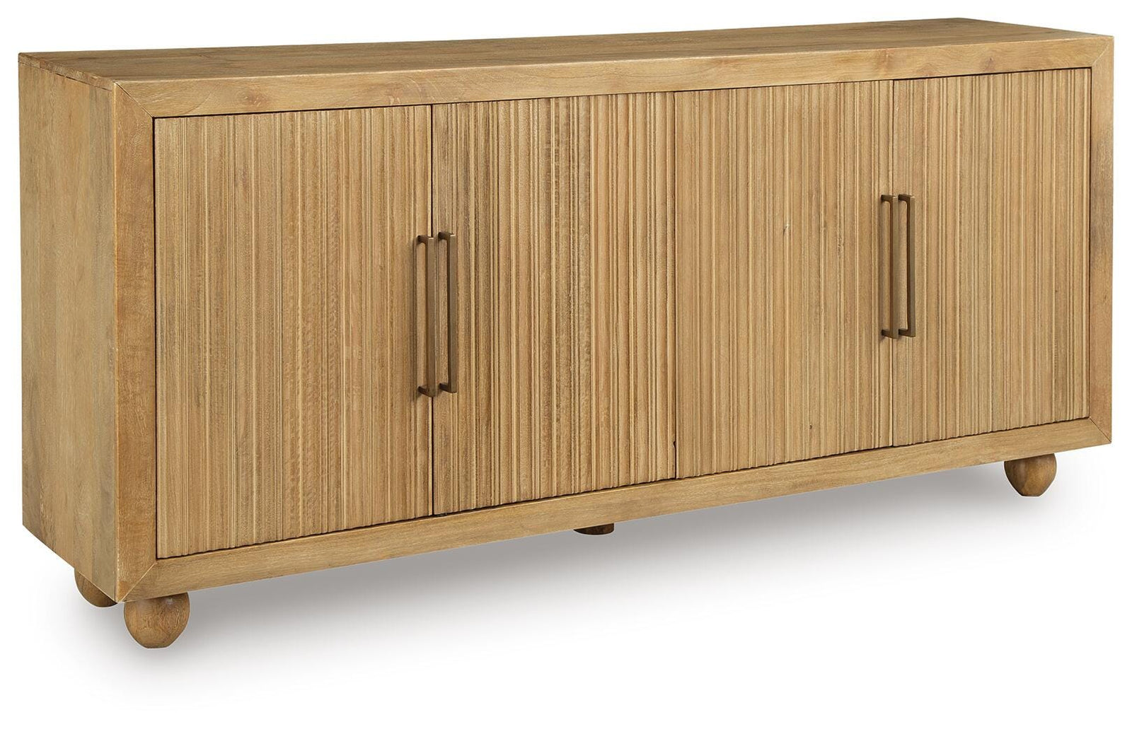 Niam Accent Cabinet - Light Brown (1)