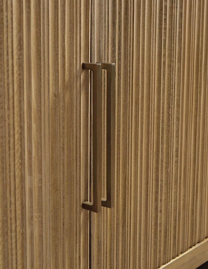 Niam Accent Cabinet - Light Brown (7)