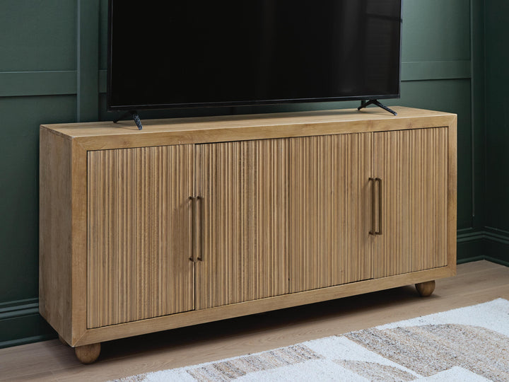 Niam Accent Cabinet - Light Brown (6)