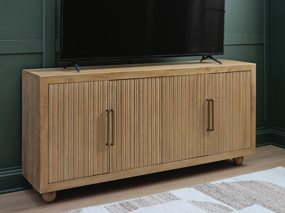 Niam Accent Cabinet - Light Brown (6)