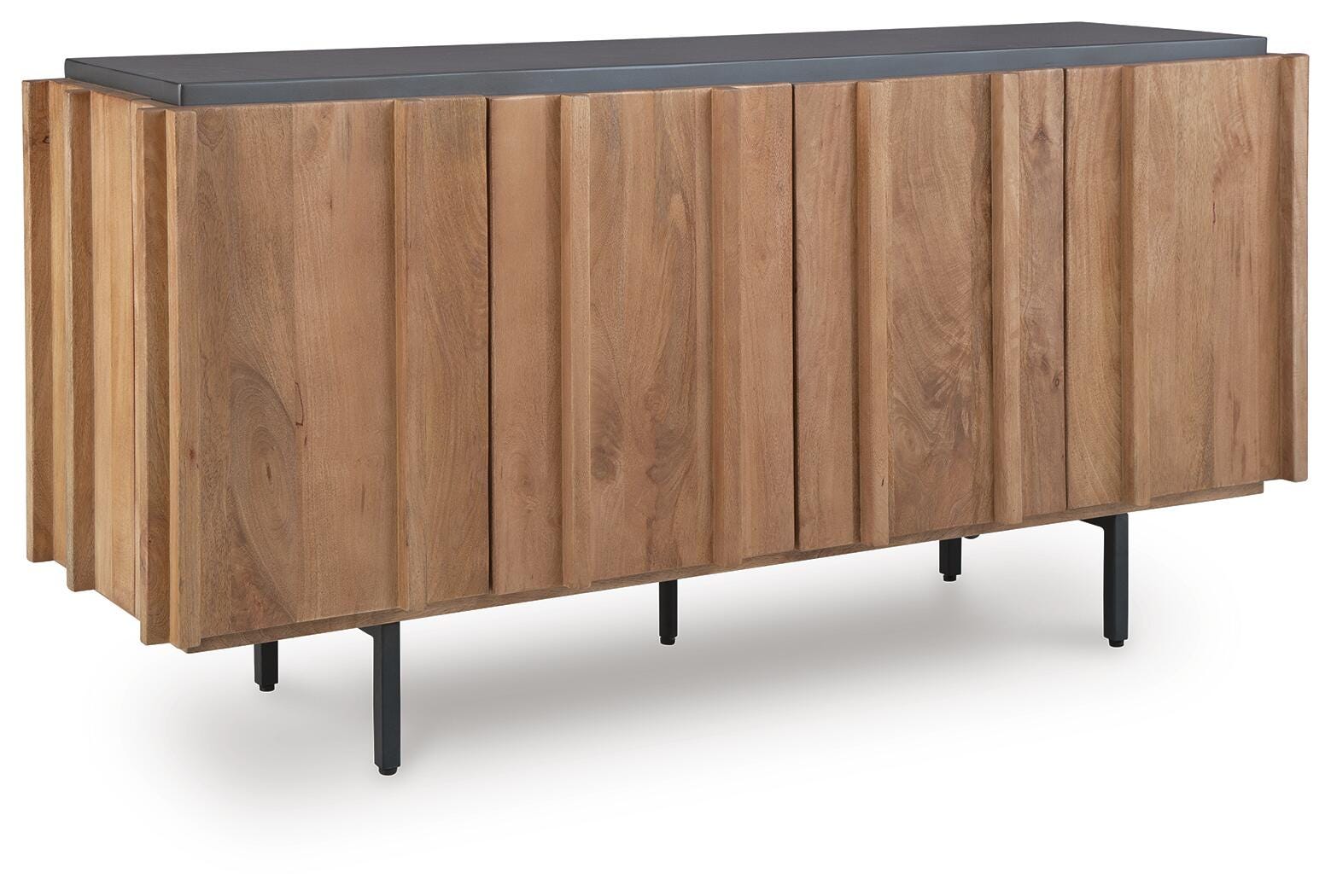 Quintavious Accent Cabinet - Light Brown (1)