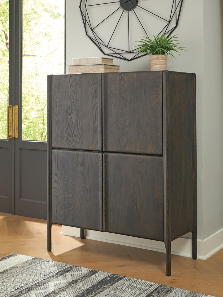 Orsonal Accent Cabinet - Dark Brown (2)