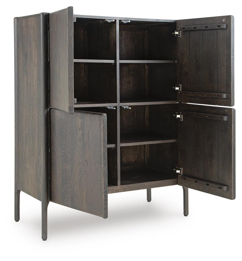 Orsonal Accent Cabinet - Dark Brown (3)