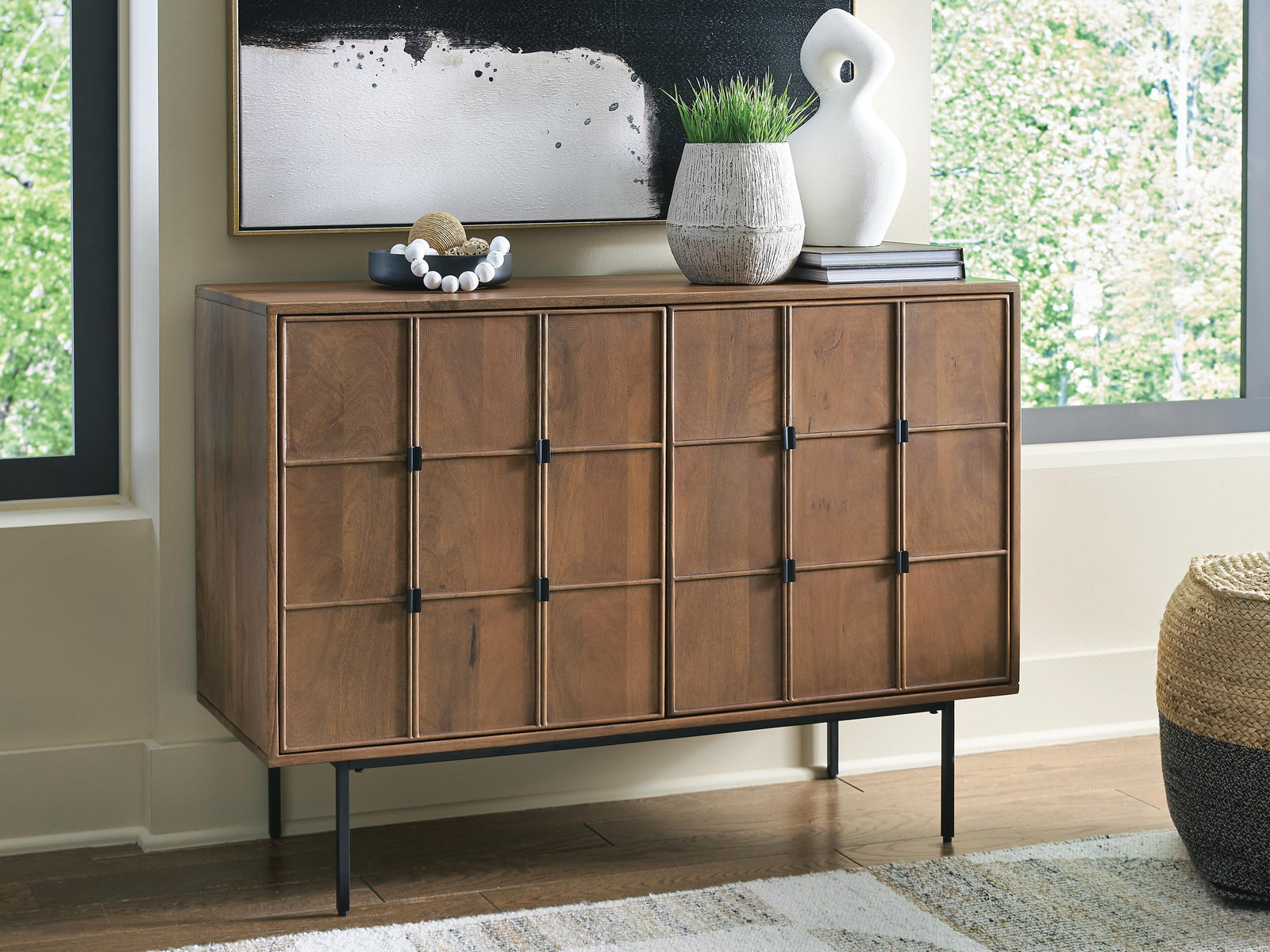 Juddins Accent Cabinet - Dark Brown (2)