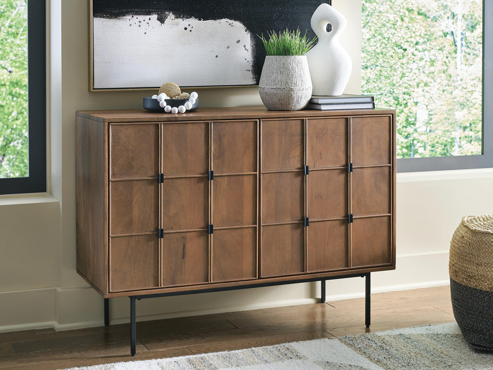 Juddins Accent Cabinet - Dark Brown (2)