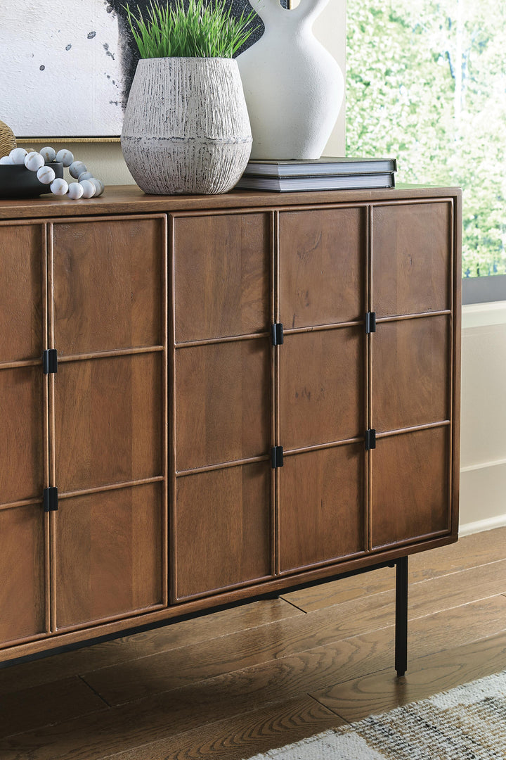 Juddins Accent Cabinet - Dark Brown (7)