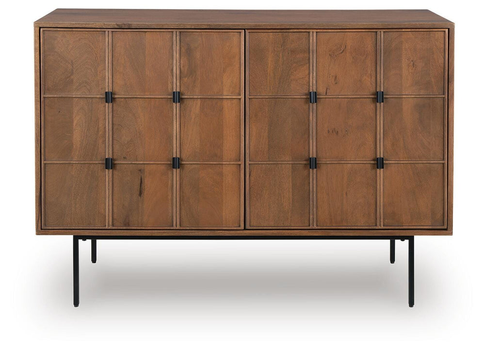 Juddins Accent Cabinet - Dark Brown (4)