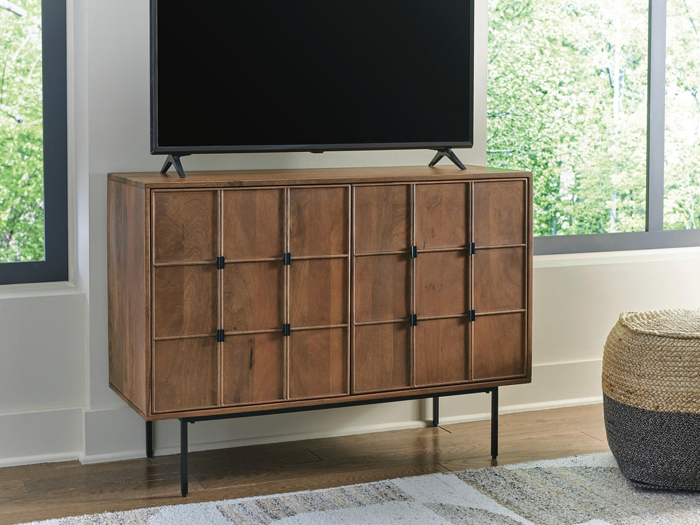 Juddins Accent Cabinet - Dark Brown (6)