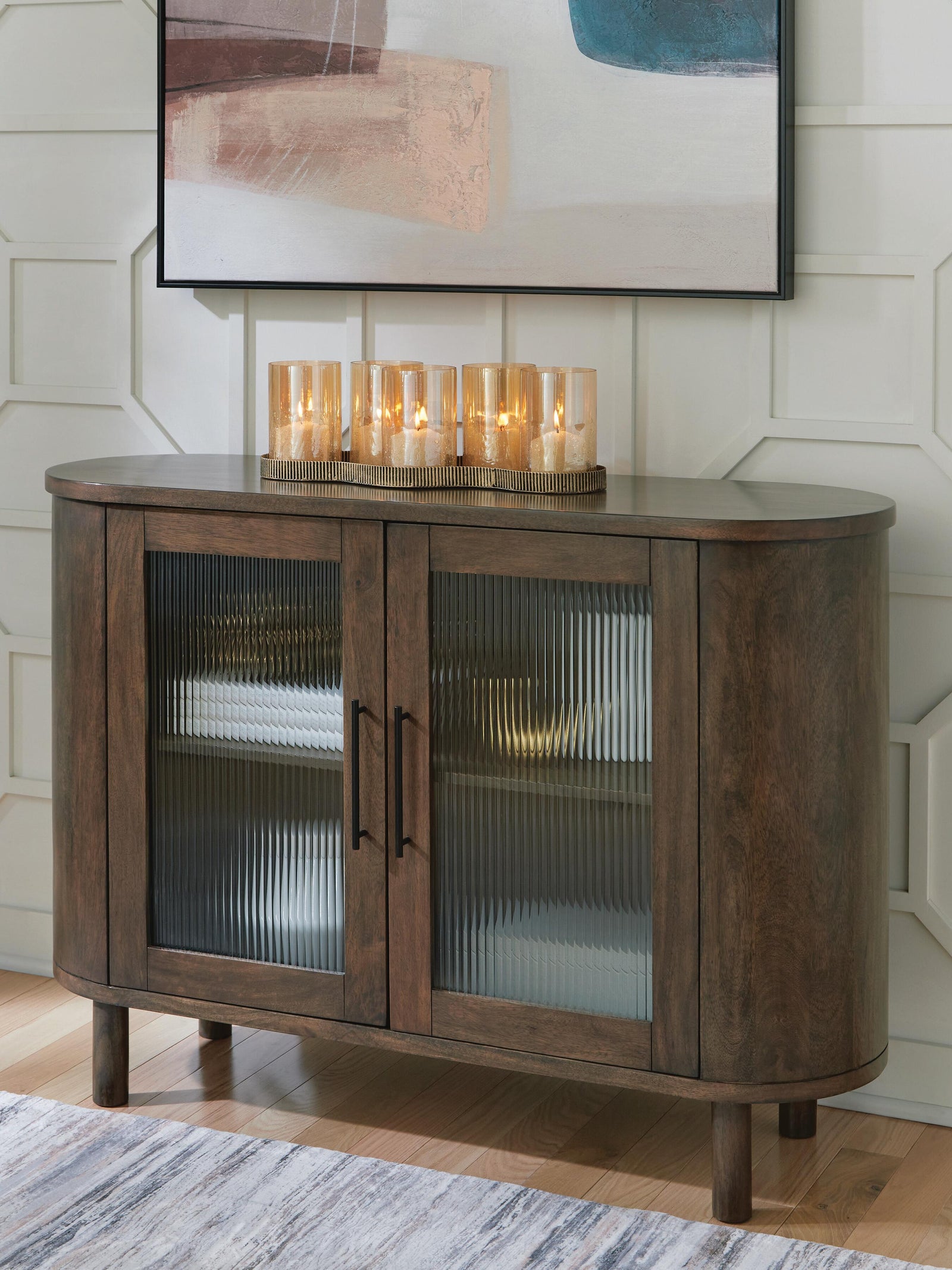 Mayridge Accent Cabinet - Light Brown (2)