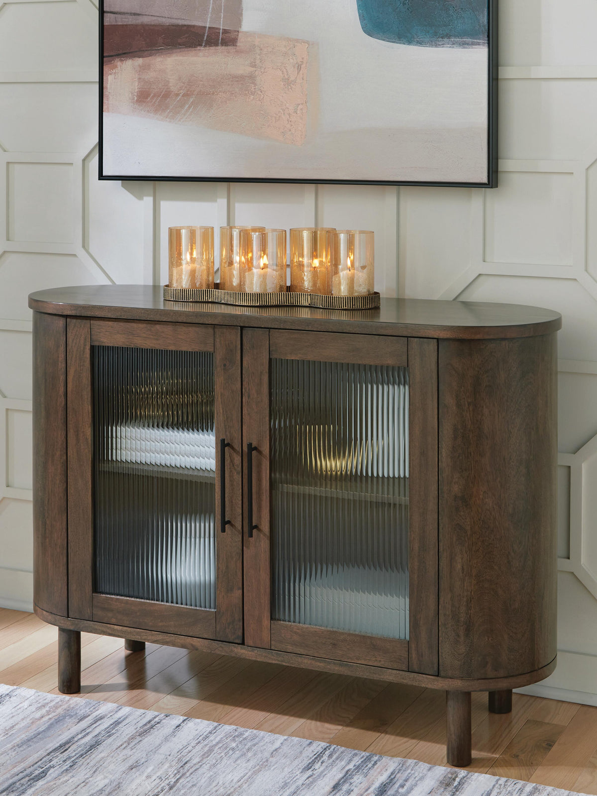 Mayridge Accent Cabinet - Light Brown (2)