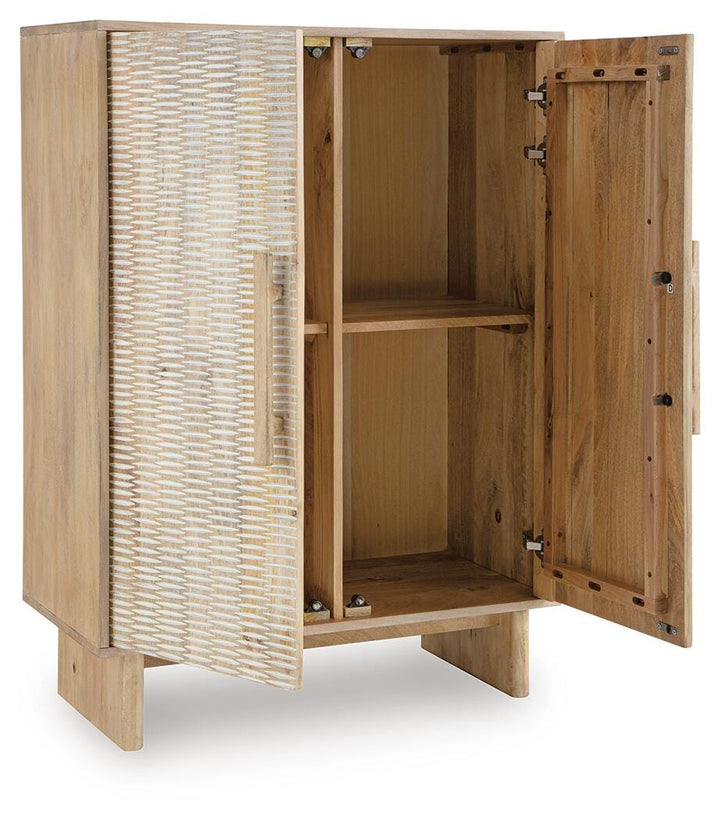 Dallinbury Accent Cabinet - Light Brown (3)