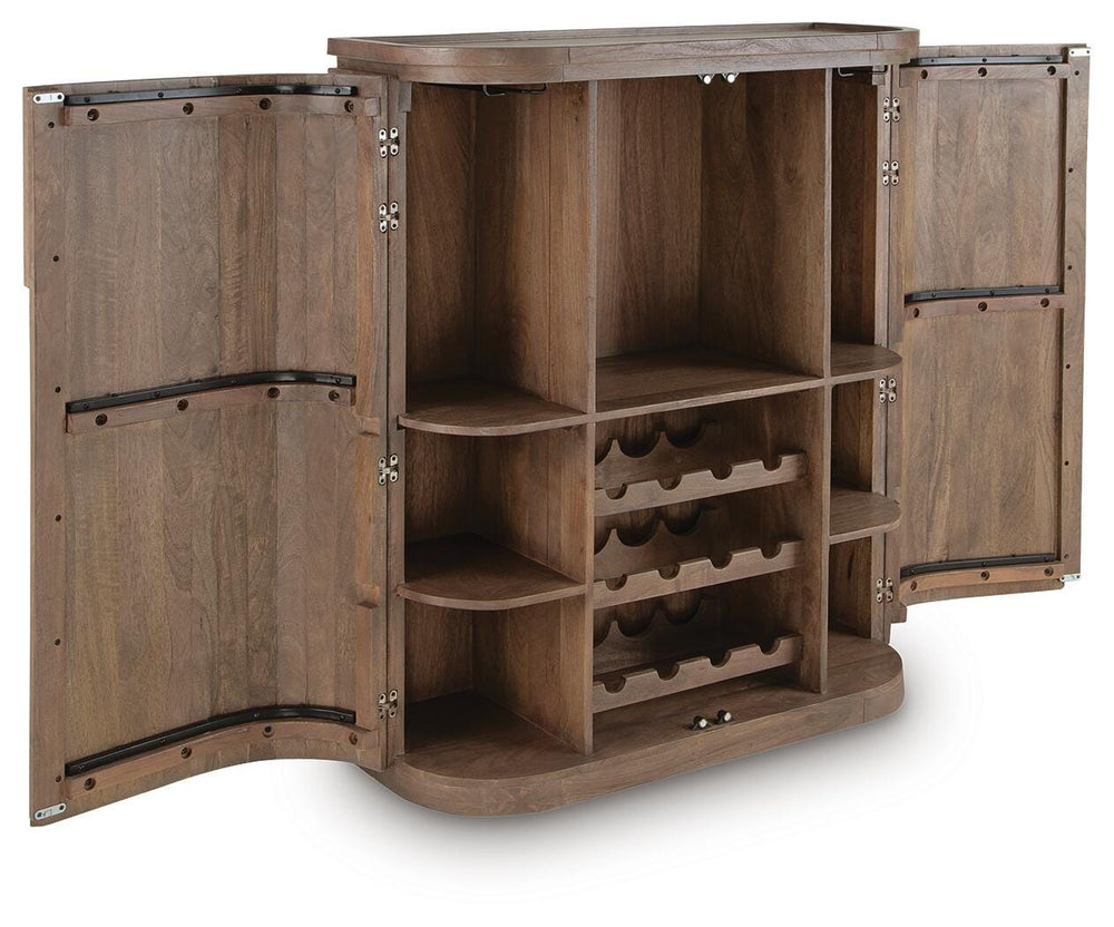 Landermont Bar Cabinet - Dark Brown (3)