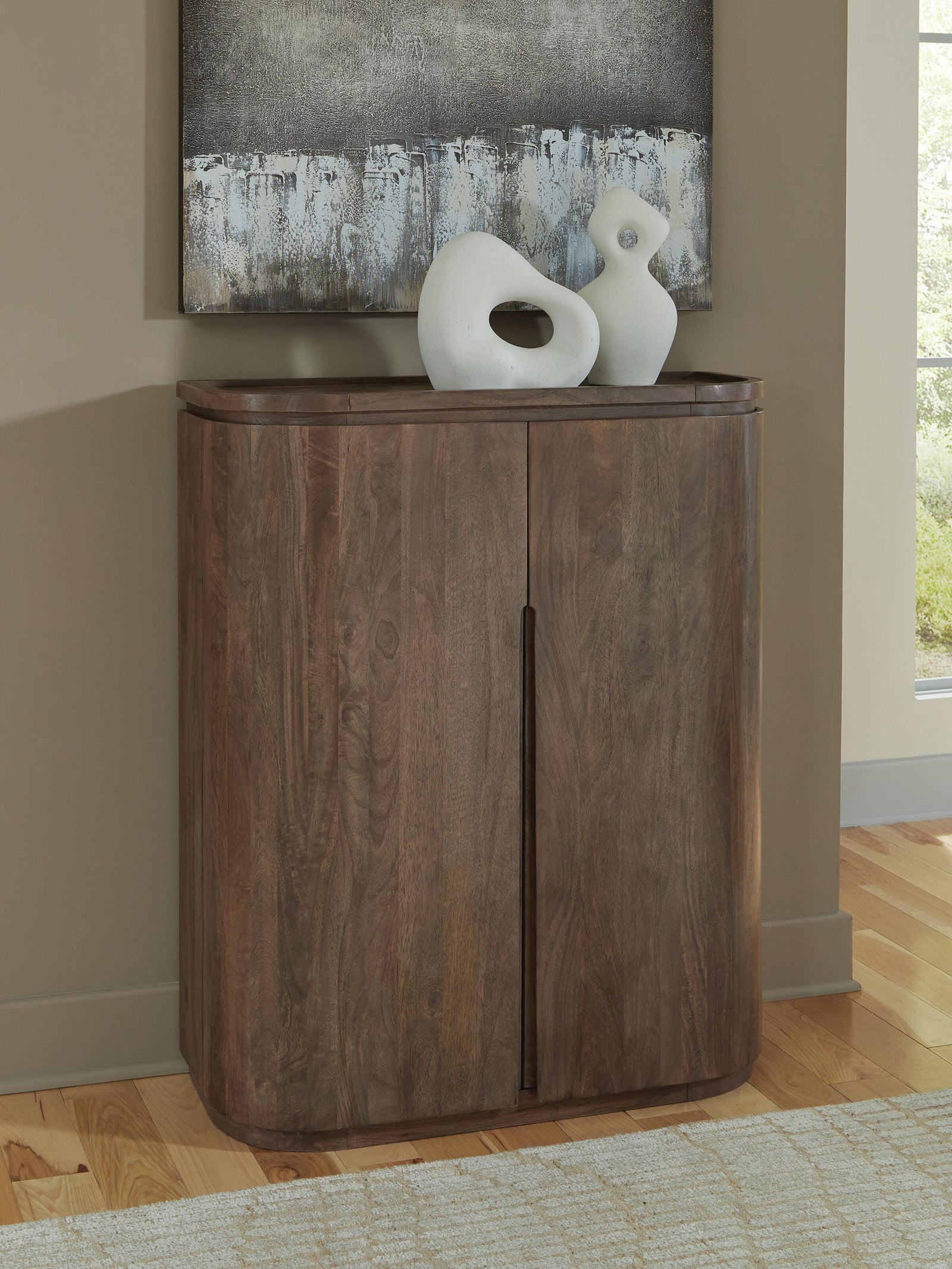 Landermont Bar Cabinet - Dark Brown (2)