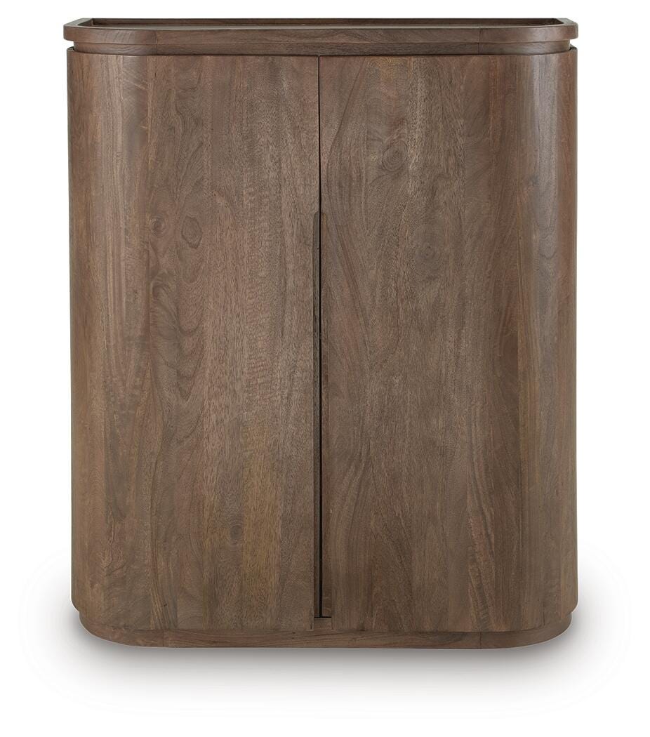 Landermont Bar Cabinet - Dark Brown (4)