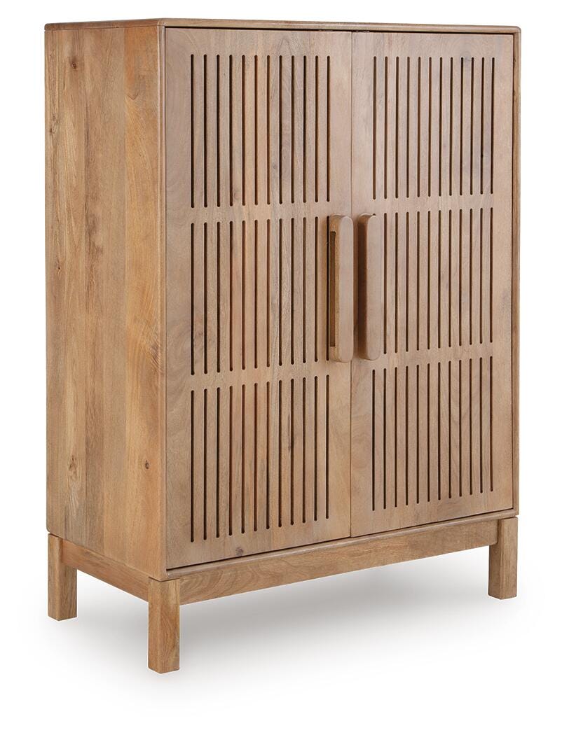 Pellamour Bar Cabinet - Light Brown (1)