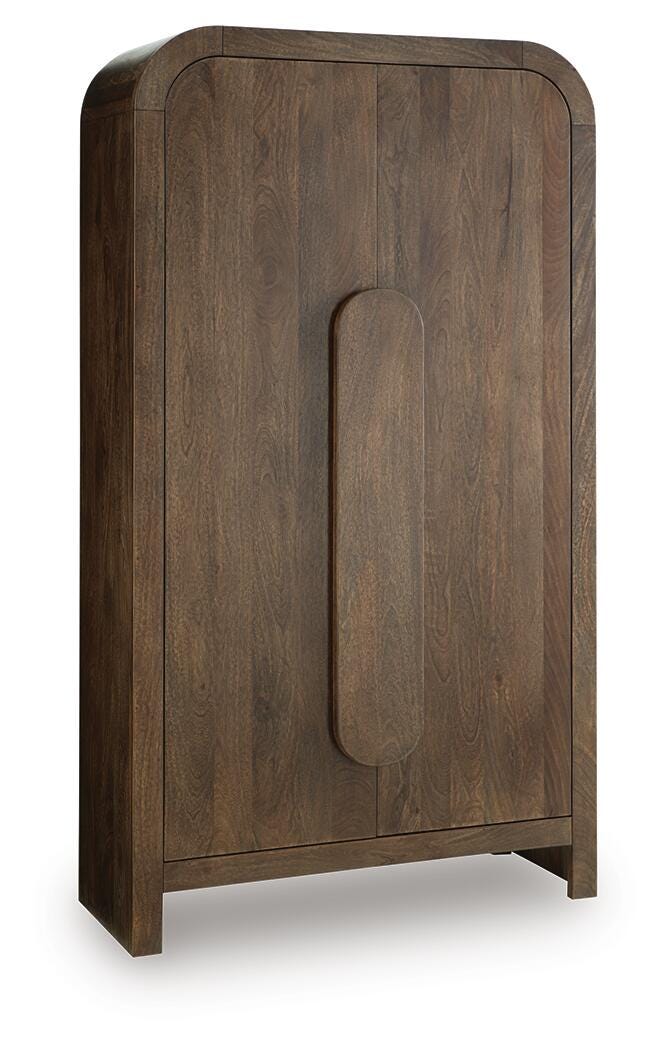 Thoren Accent Cabinet - Dark Brown (1)