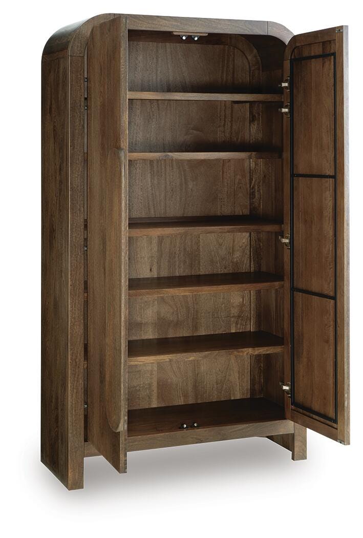Thoren Accent Cabinet - Dark Brown (3)