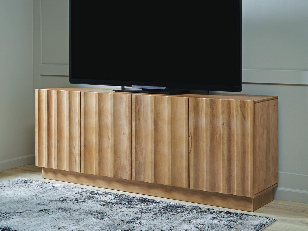 Timkins Accent Cabinet - Light Brown (6)
